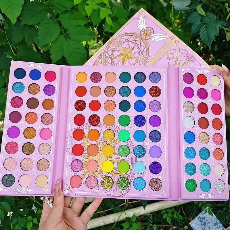 Eyeshadow Glitter Pigment - Christmas 96 Colors Eye Shadow Plate