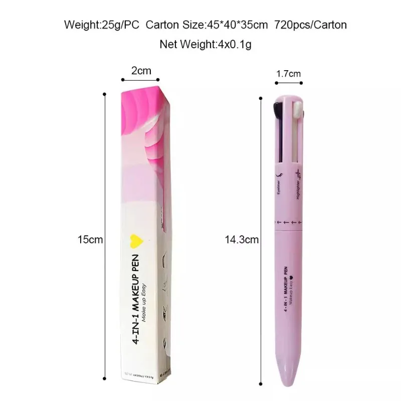 4 In 1 Eyebrow Pencil Lip Line - Beauty Linasi Makeup review and price