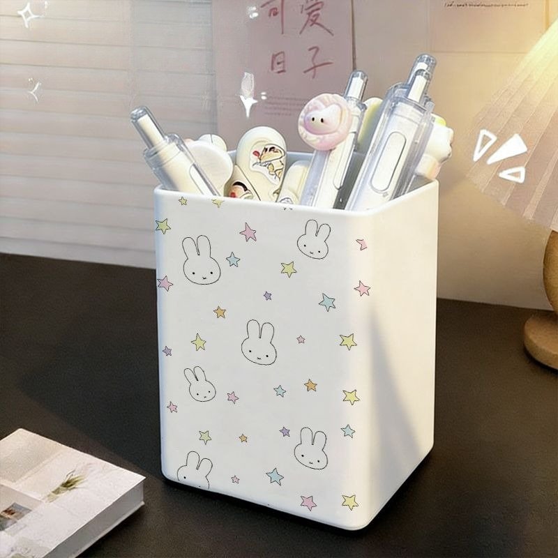 New Miffy Rabbit desktop pen h - Beauty Makeup Box review and price