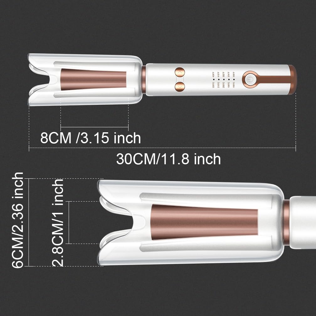 Automatic Rotating Curling Iro - Hair Curling Wand review and price