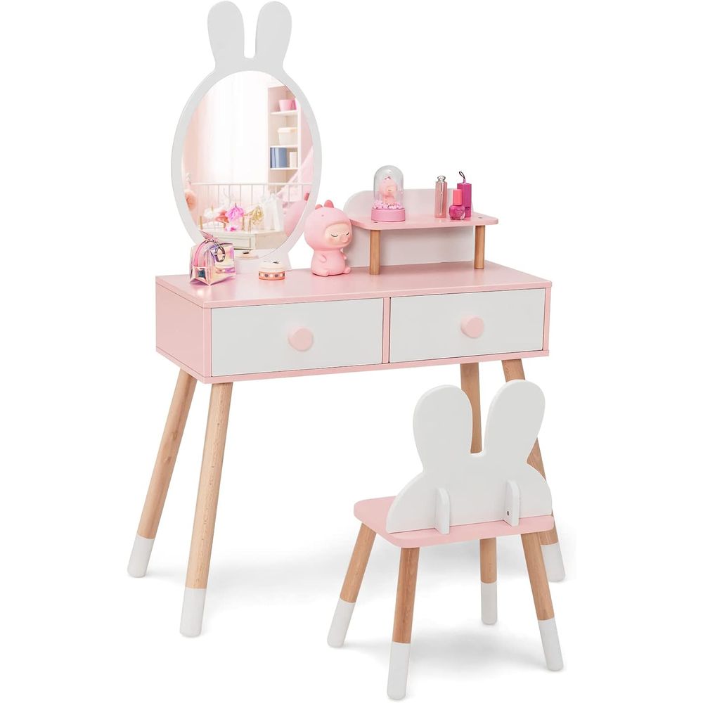 EY Kids Vanity, Rabbit Themed  - Beauty Makeup For Kids review and price