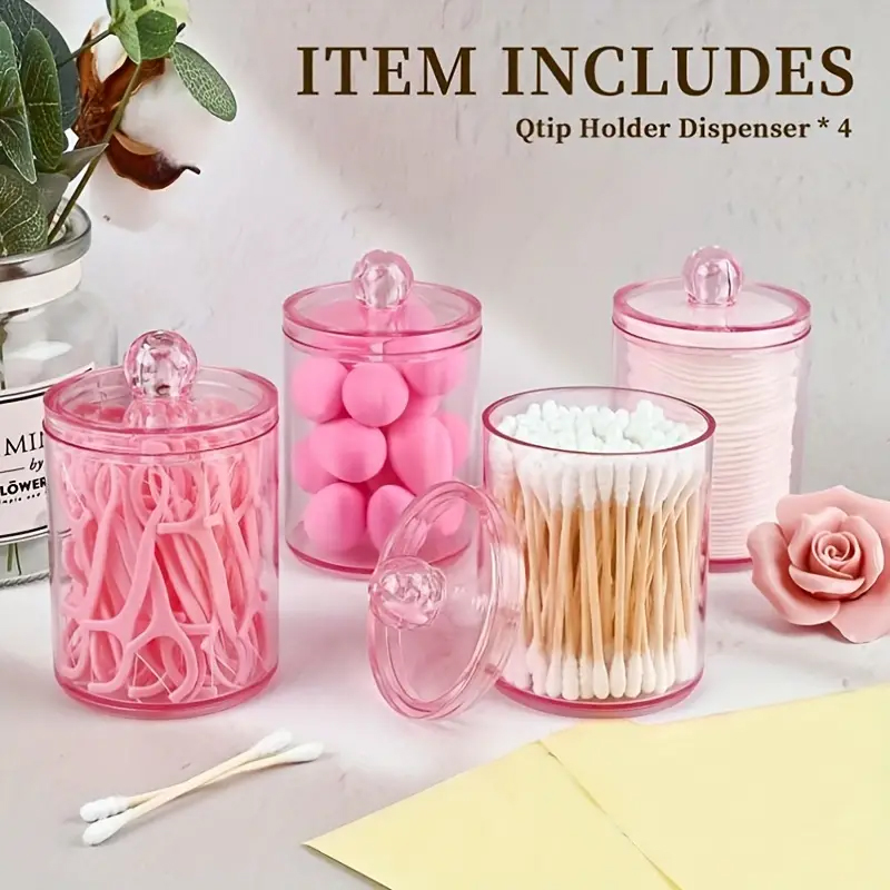 Transparent Cotton Swab Storag - Beauty Makeup Organizer review and price