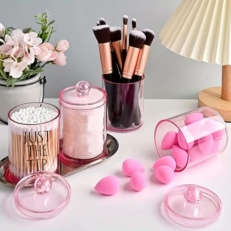 Transparent Cotton Swab Storag - Beauty Makeup Organizer review and price