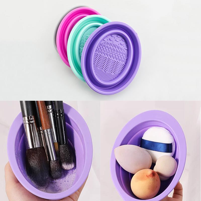 Soft Silicone Makeup Brush Cle - Beauty Makeup Box review and price