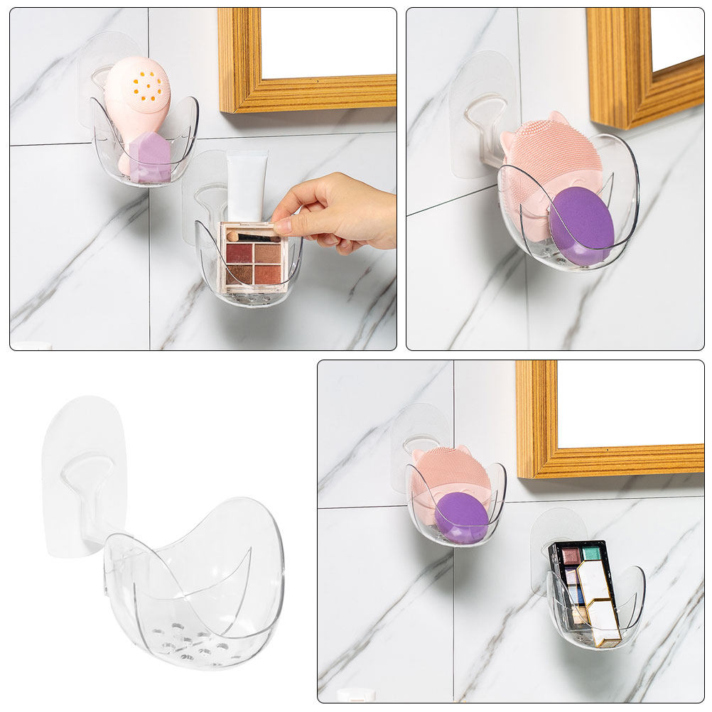 Wall Mounted Makeup Sponge Hol - Beauty Makeup Organizer review and price
