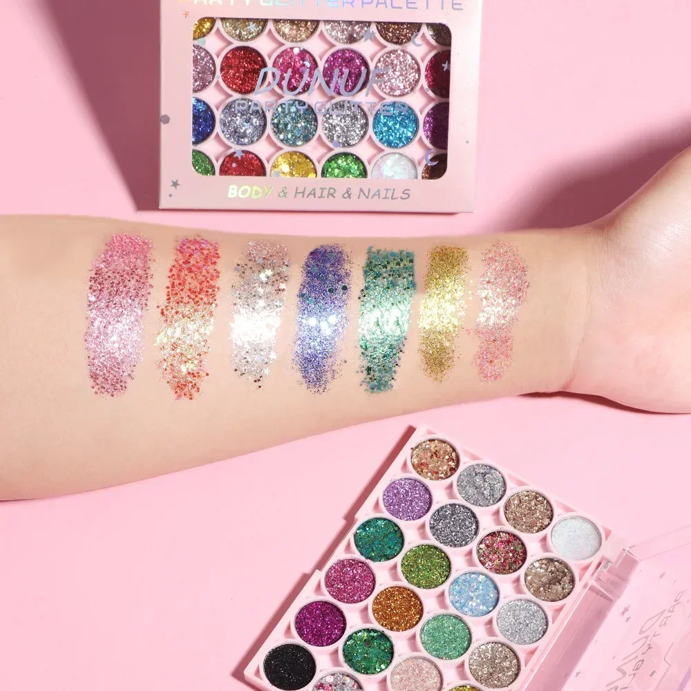 24Colors Body Face Glitter Gel - Eyeshadow Glitter Pigment review and price