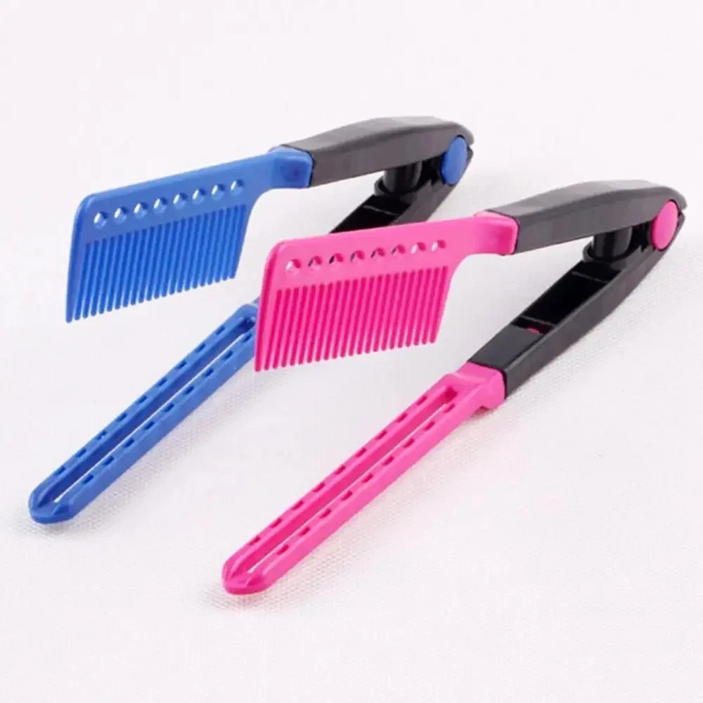 1pcs DIY Folding V Type Hair S - Hair Curling Wand review and price