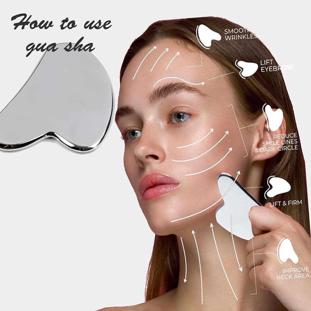 Stainless Steel Scraper, Heart - Beauty Makeup Foundation review and price