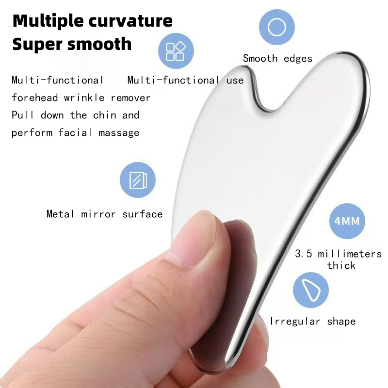 Stainless Steel Scraper, Heart - Beauty Makeup Foundation review and price