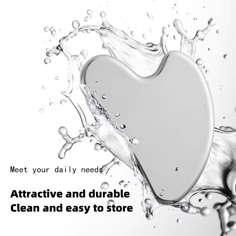 Stainless Steel Scraper, Heart - Beauty Makeup Foundation review and price
