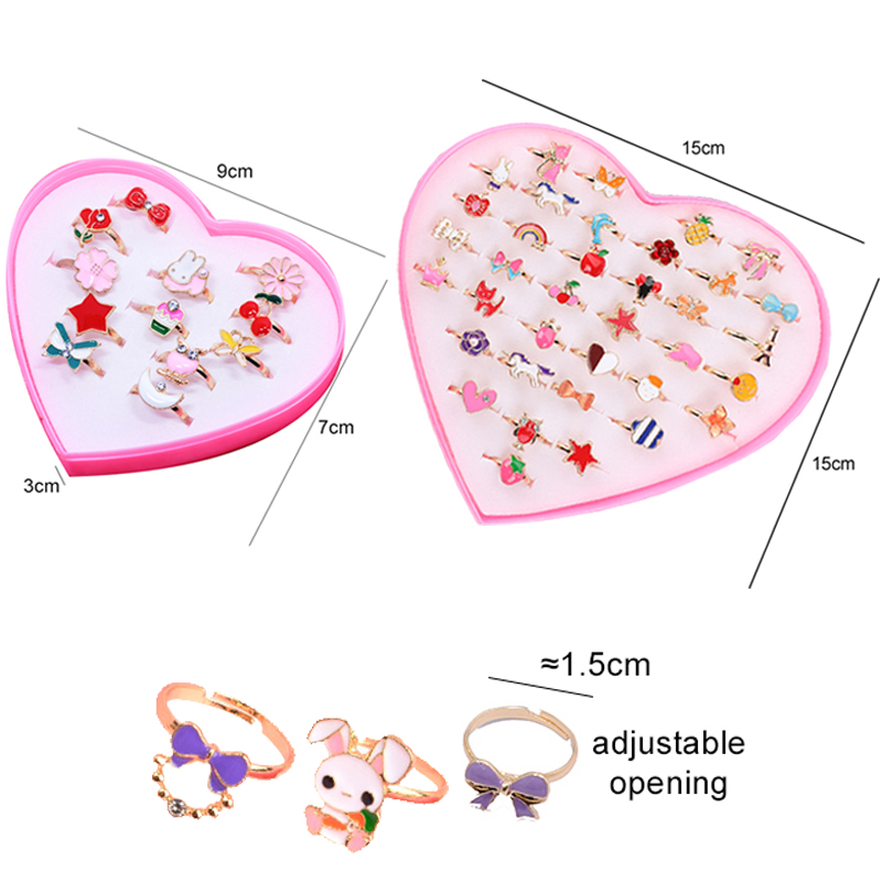 Children Rings Adjustable Exqu - Beauty Makeup For Kids review and price