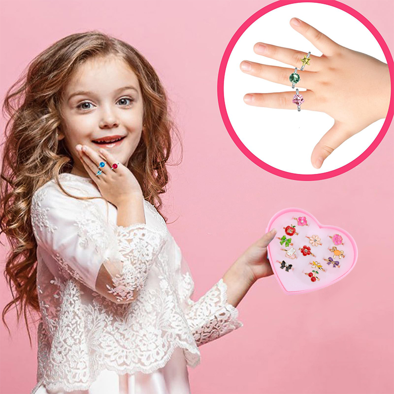 Children Rings Adjustable Exqu - Beauty Makeup For Kids review and price