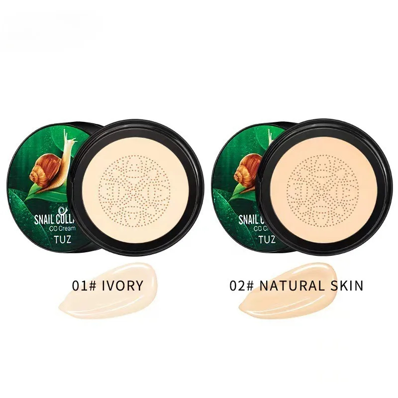Snail Collagen CC Cream Mushro - Beauty Makeup Foundation review and price