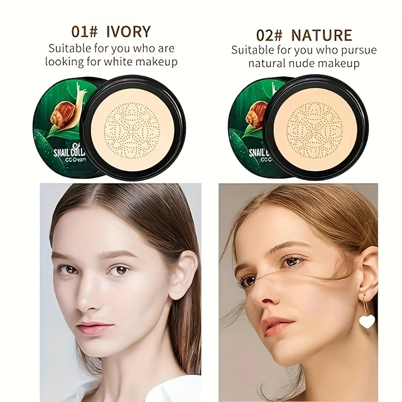 Snail Collagen CC Cream Mushro - Beauty Makeup Foundation review and price
