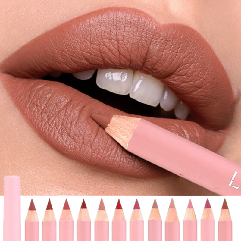 Nude Brown Lip Liner Pencil Li - Beauty Linasi Makeup review and price