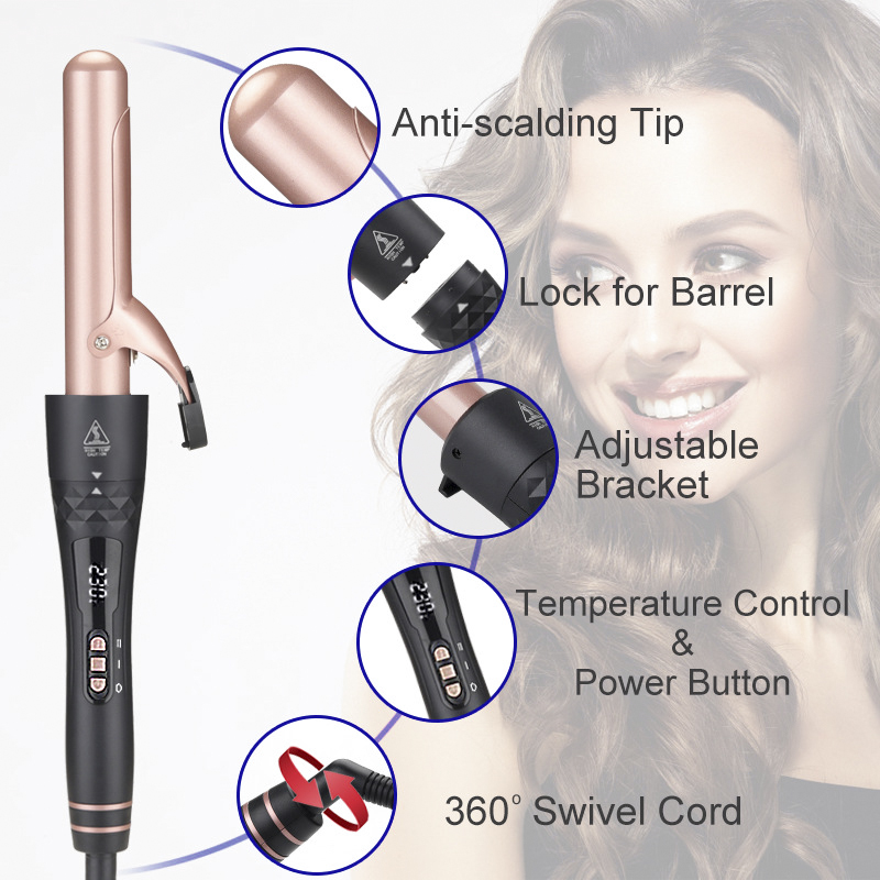 5 in 1 Interchangeable Curling - Hair Curling Wand review and price