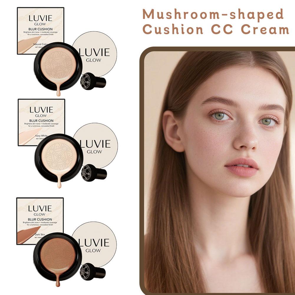 LUVIE GLOW Hydrating Mushroom  - Beauty Makeup Foundation review and price