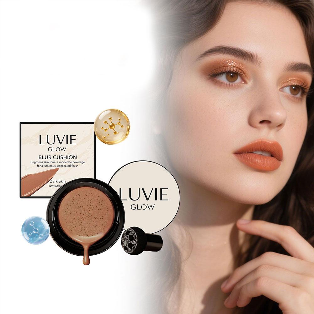 LUVIE GLOW Hydrating Mushroom  - Beauty Makeup Foundation review and price