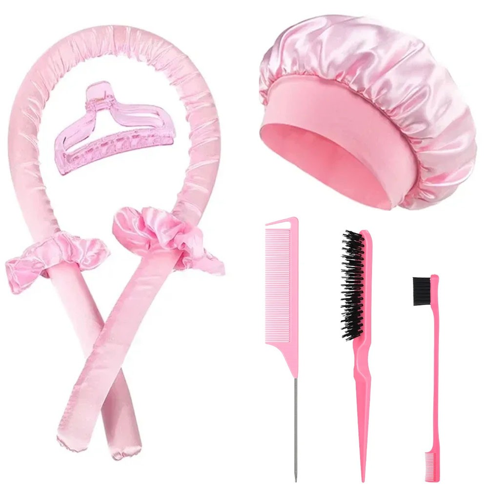 No-Heat Curling Iron Set Night - Hair Curling Wand review and price