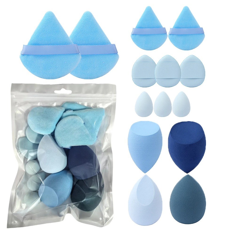 14Pcs Makeup Sponge Puff Set V - Beauty Makeup Egg review and price