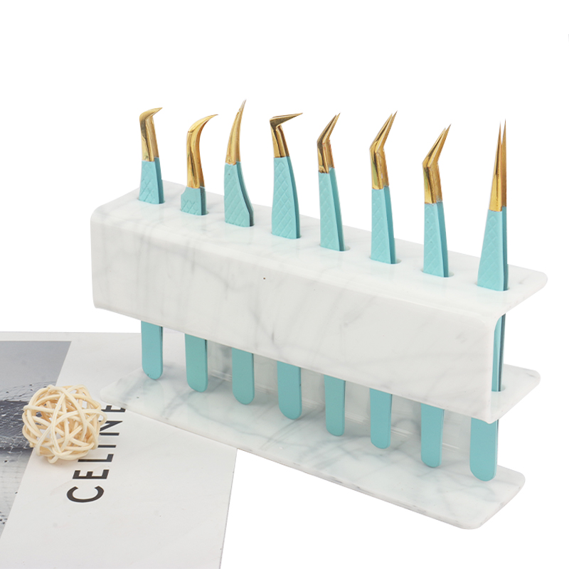 8 Holes Tweezers Display Stand - Beauty Makeup Organizer review and price
