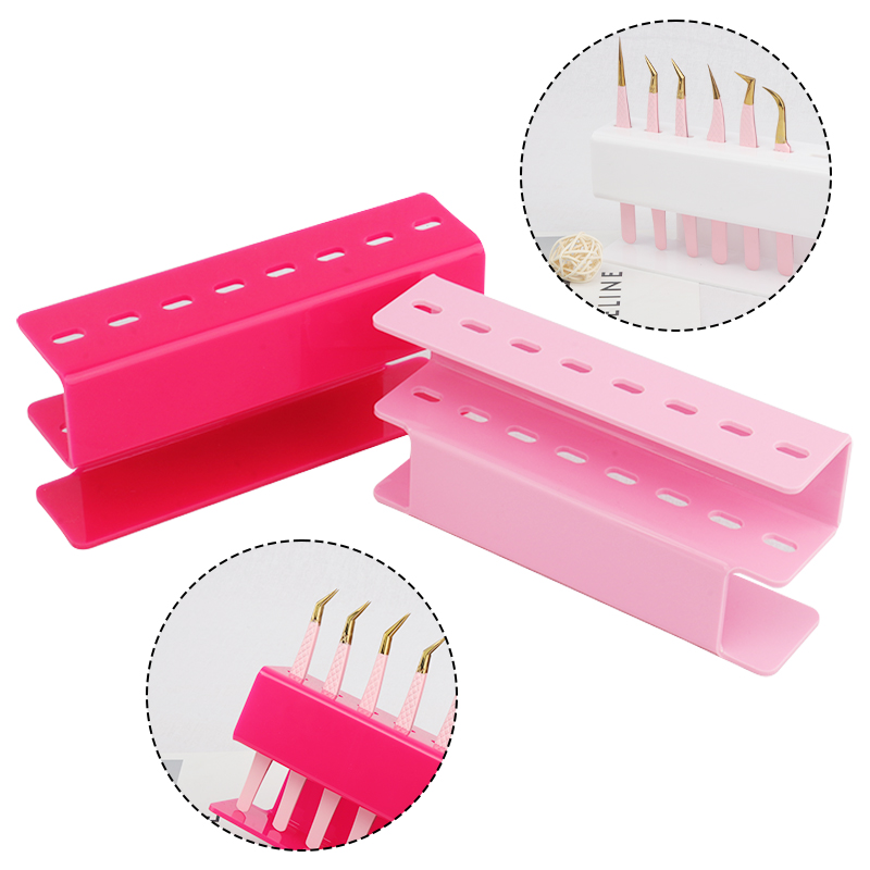 8 Holes Tweezers Display Stand - Beauty Makeup Organizer review and price