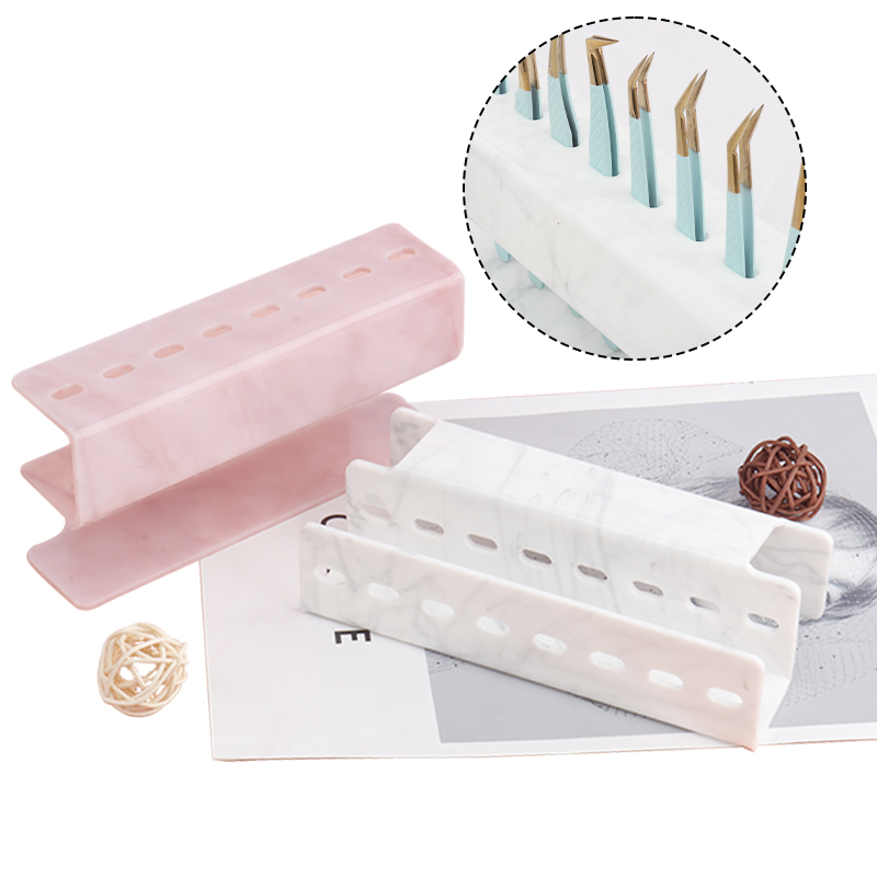 8 Holes Tweezers Display Stand - Beauty Makeup Organizer review and price