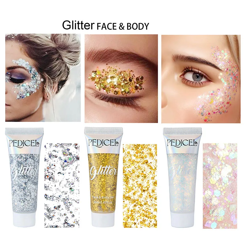 Face Glitter Gel Cream Jewels  - Eyeshadow Glitter Pigment review and price