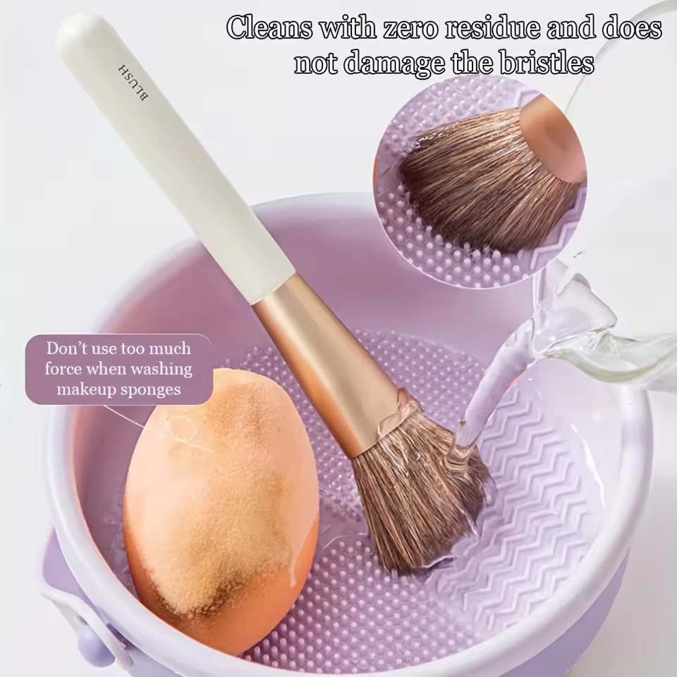 Makeup Brush Cleaning Bowl Bea - Beauty Makeup Egg review and price