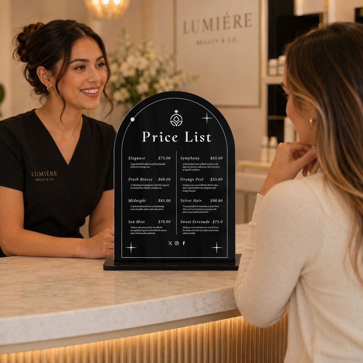 Custom Arch Acrylic Price List - Beauty Makeup List review and price
