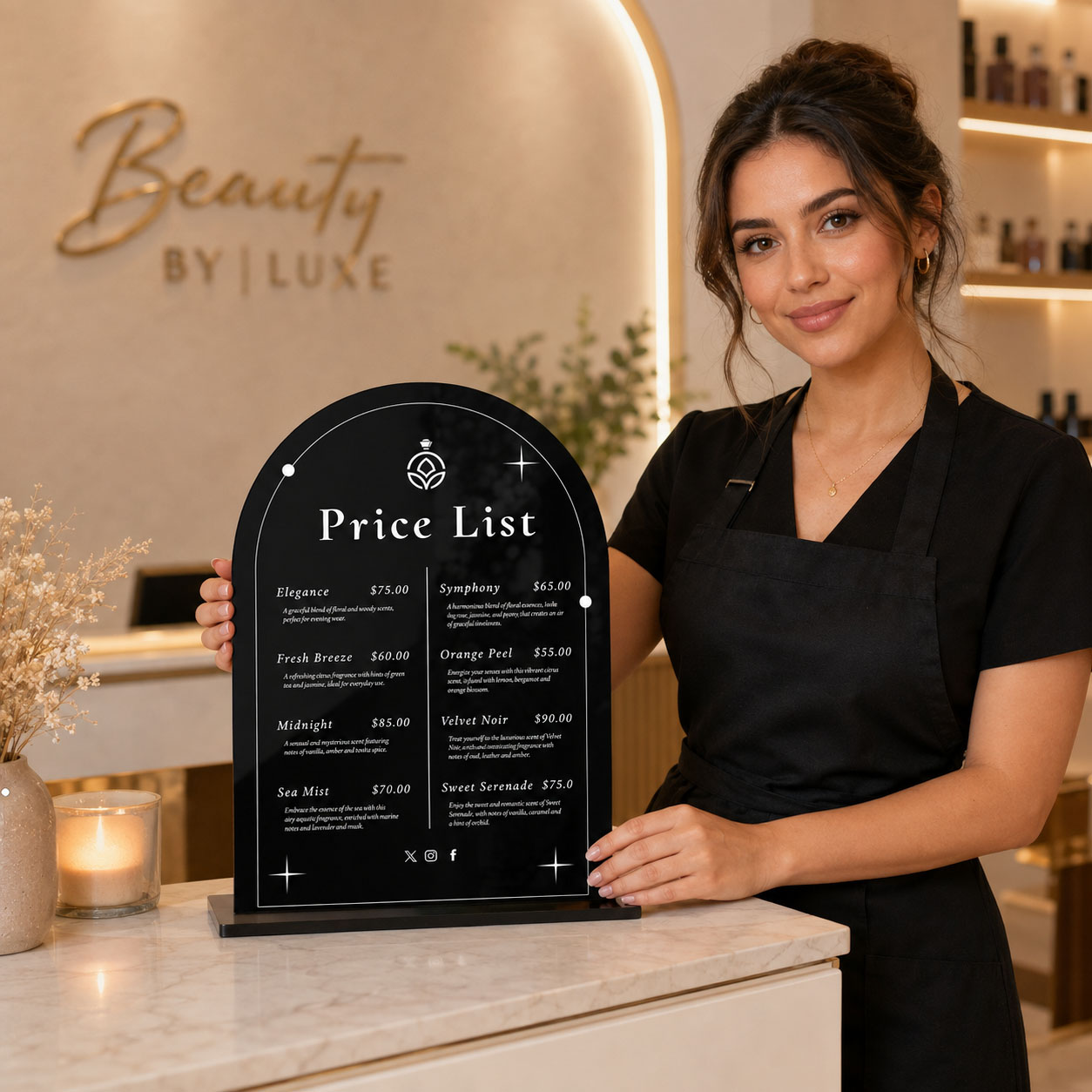 Custom Arch Acrylic Price List - Beauty Makeup List review and price
