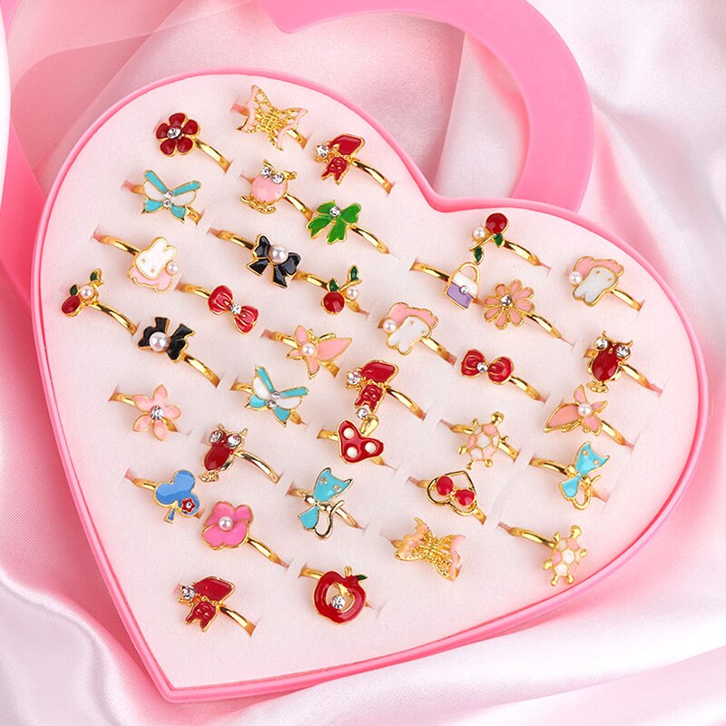 Cute Adjustable Rings for Chil - Beauty Makeup For Kids review and price