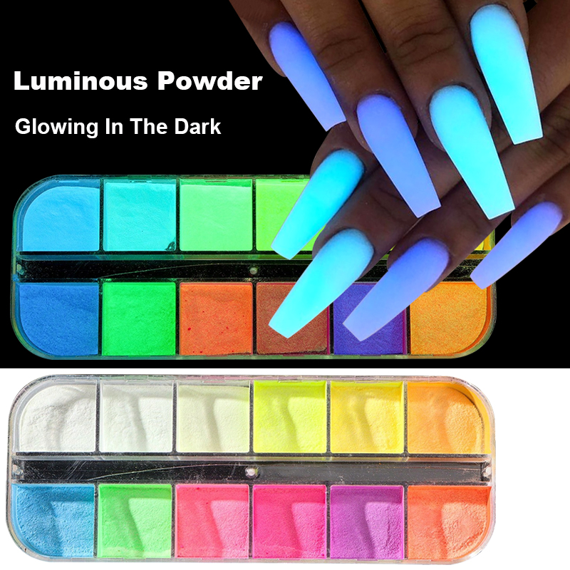 2 Box Neon Rainbow Nail Pigmen - Eyeshadow Glitter Pigment review and price