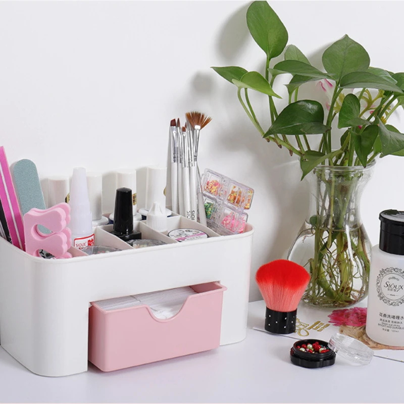 Nail Art Organizer Desktop Dra - Beauty Makeup Box review and price