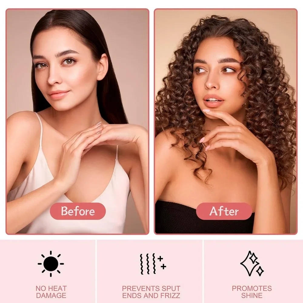 Heatless Curling Rod Headband  - Hair Curling Wand review and price