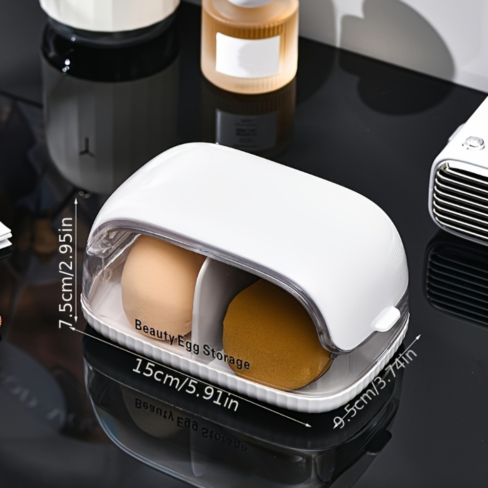 Dual Compartment Beauty Sponge - Beauty Makeup Organizer review and price
