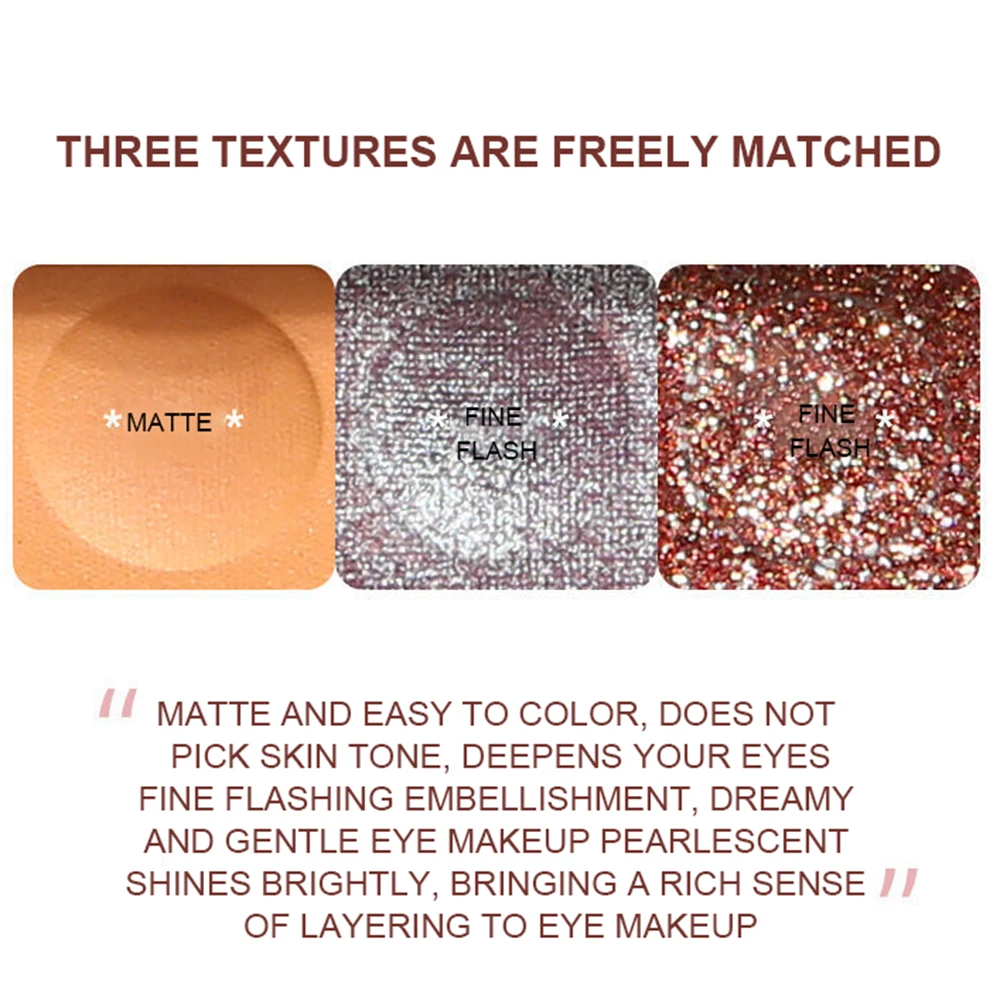 9-Color Fingertip Glitter Eyes - Eyeshadow Glitter Pigment review and price