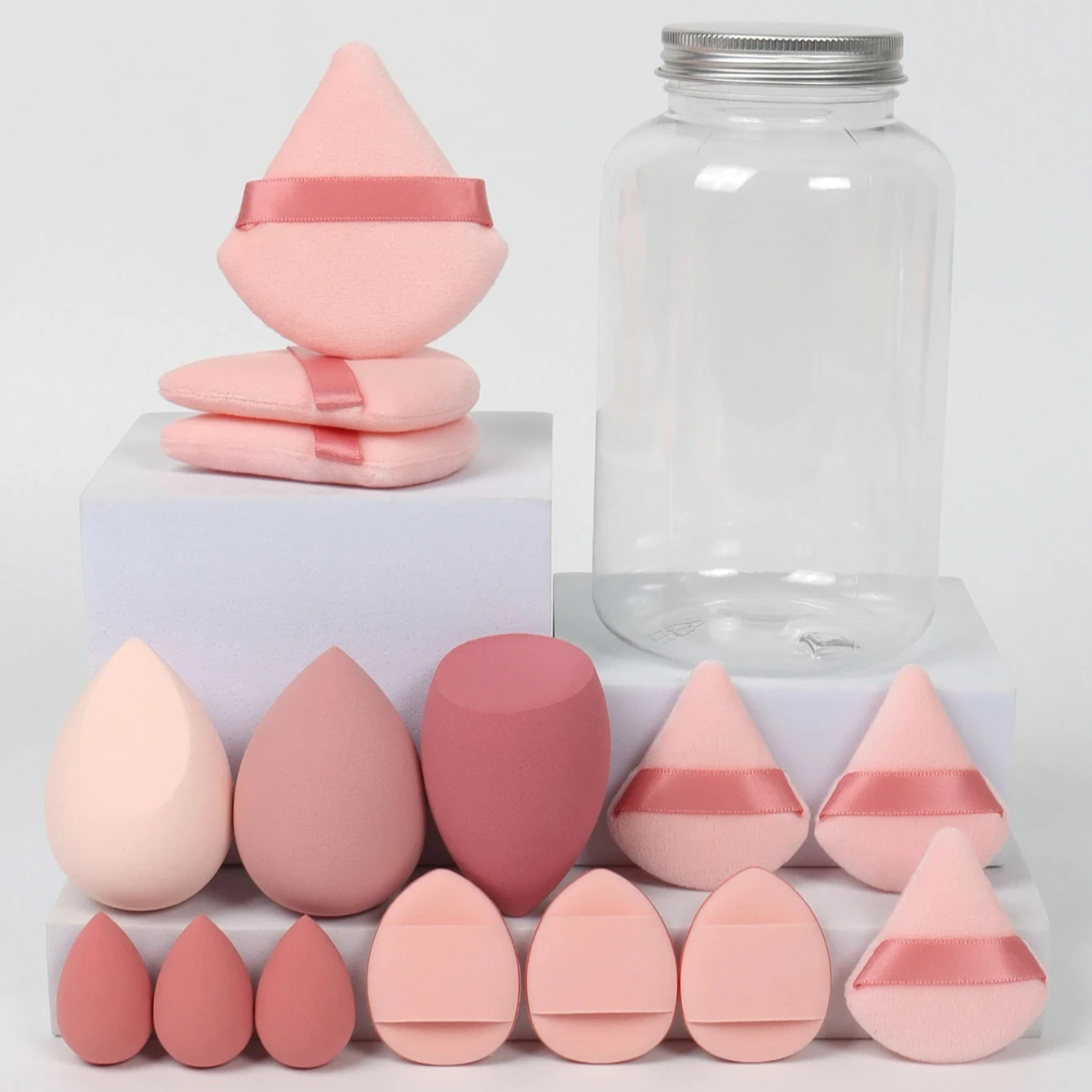 12/15Pcs Makeup Sponge Cosmeti - Beauty Makeup Egg review and price