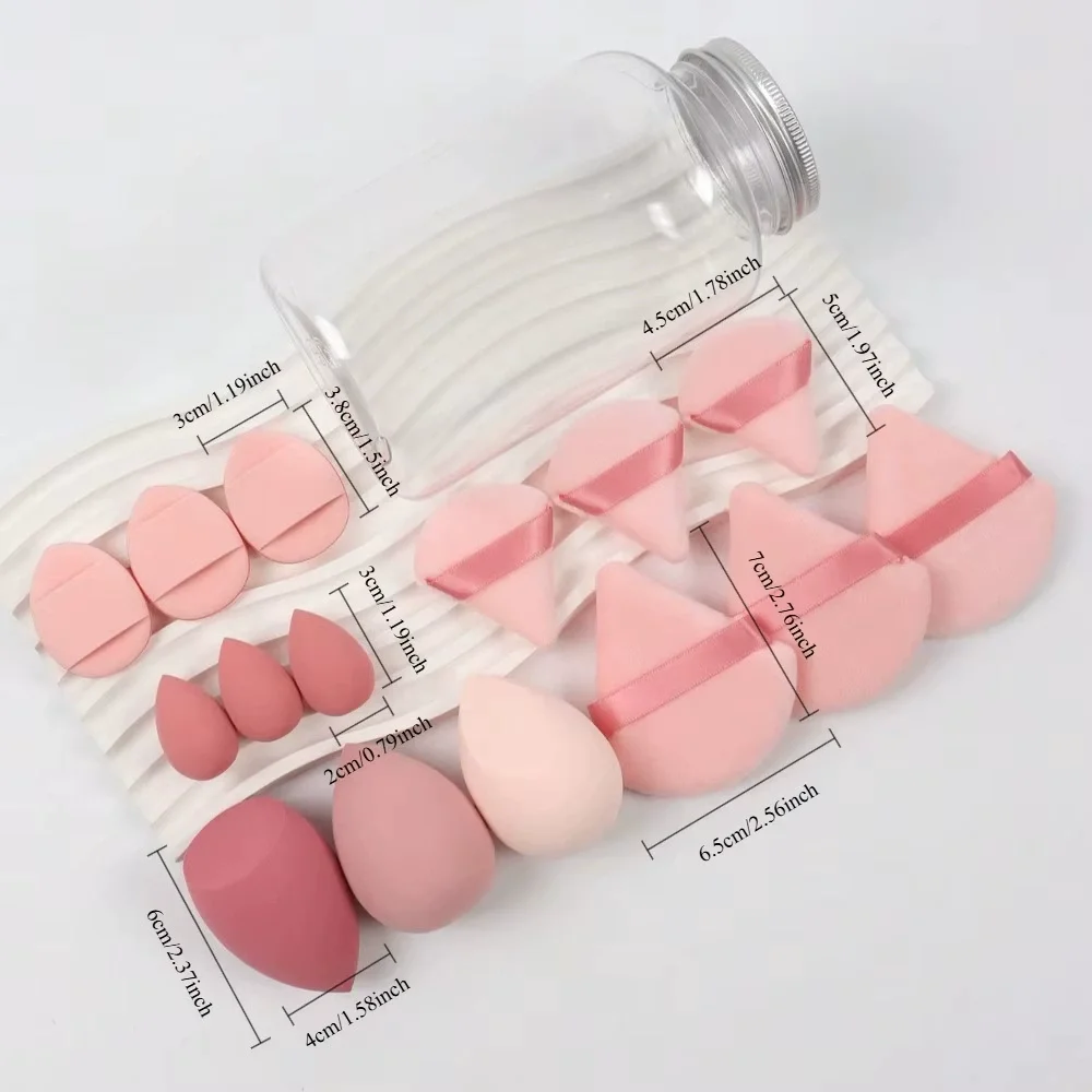 12/15Pcs Makeup Sponge Cosmeti - Beauty Makeup Egg review and price
